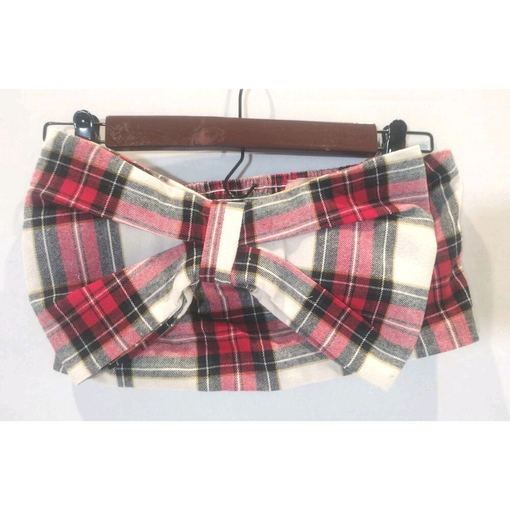 Show Me Your Mumu Summer Bow Top Small-Med Red & Black